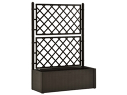 Raised Bed, Raised Beds Vidaxl Antracite Plástico (100 X 43 X 142 Cm)