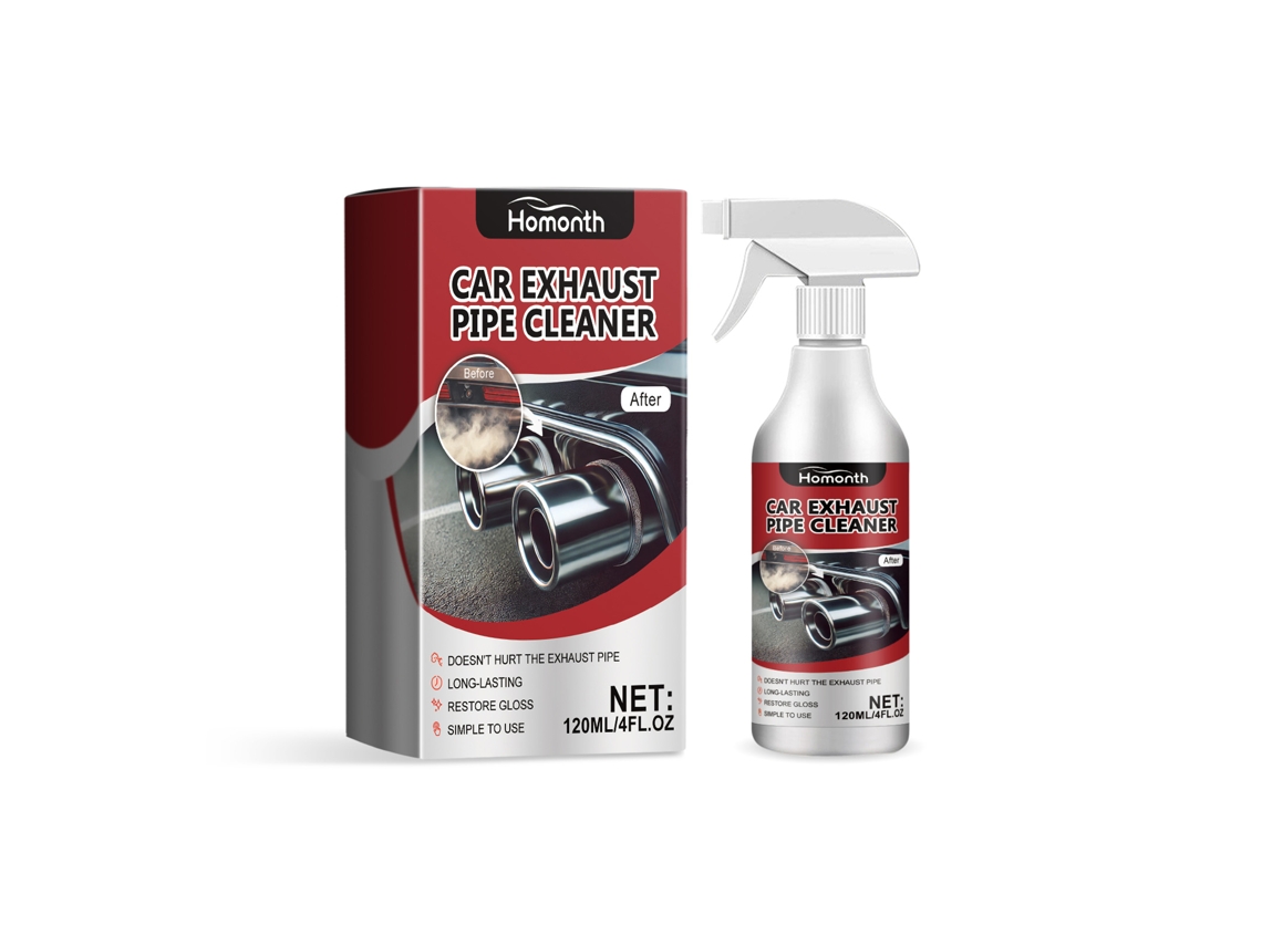 Spray Limpador de Escape LAXISCREED, Contra Sujeira e Ferrugem, Sem Lavagem