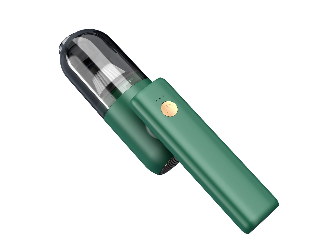 Lurelia Aspirador Portátil Sem Fios Para Carro, 10000 Pa, 6000 Pa, 120 W, 3000 Mah, Usb, Luz Led, Verde