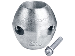 Ânodo de Eixo Galvanizado com Porca Allen Prateado 34.93 Mmmartyr Anodes