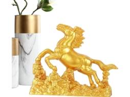 Estátua Chinesa Do Ano Do Cavalo, Ornamento Da Riqueza |