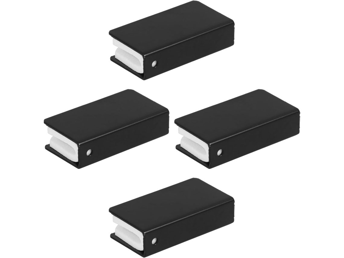 Solustre Conjunto De 4-travas Aço Inoxidável Para Portas Vidro Trava Confiável E Fácil Instalação Banheiro