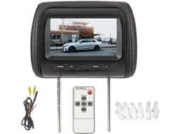Monitor Universal de Encosto de Cabeça para Carro com Tela Tft Led de 7 Polegadas e Entradas Av/traseira. SFUSHOS