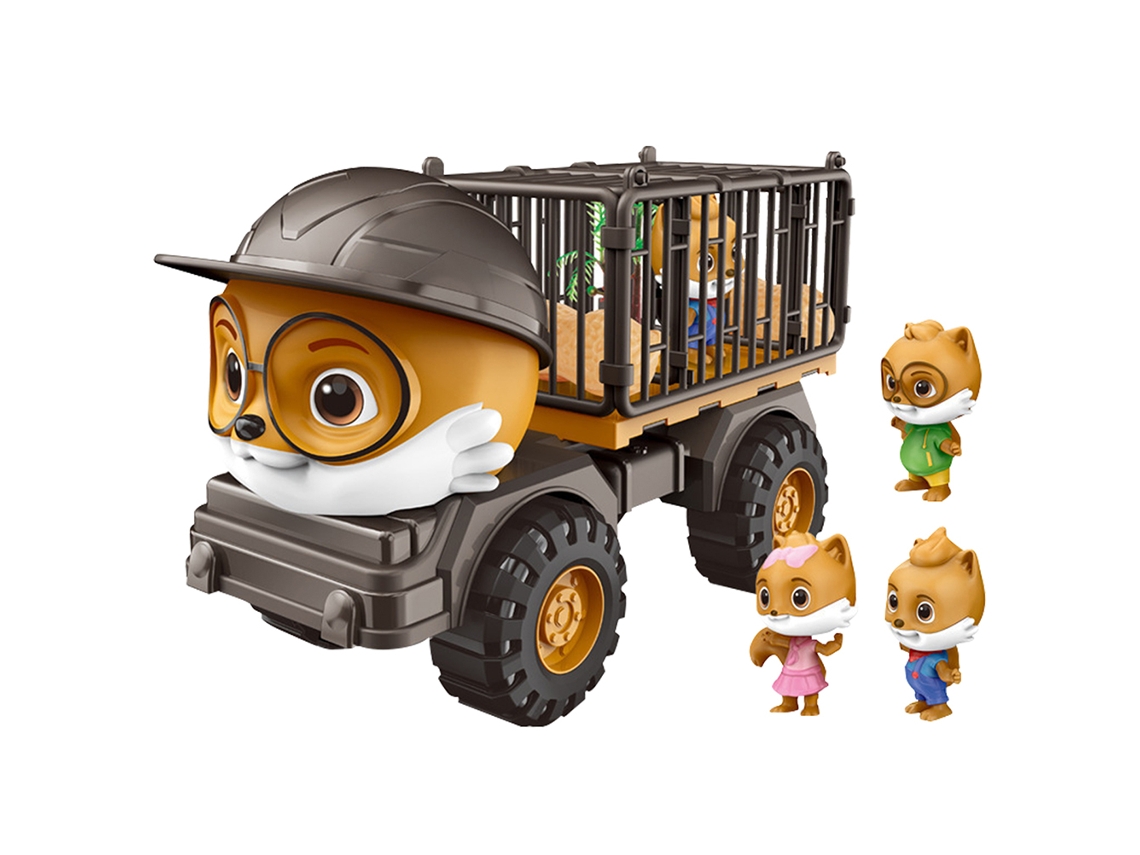 Caminhão de Engenharia Squirrel Brinquedo Educativo de Veículo para Crianças S/MARCA