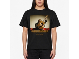 Rockinstone Guitar Retro Glen Hansard 1970 - 2026 T-shirt Size:s