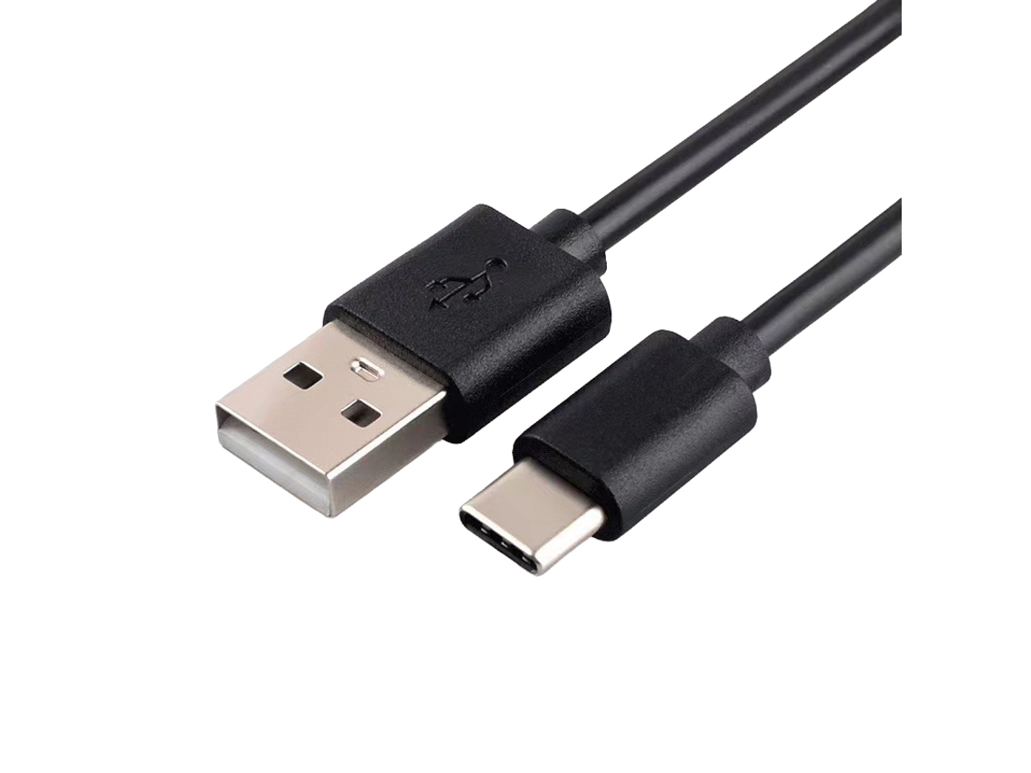 Laxiscreed Carga Rápida Type-c Data Cable 1m Para Smartphones Com Wireless Charging 2a Preto