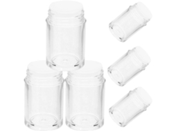 Frasco Pod Plástico 10ml, Embalagem com 6 Unidades, Com Peneira E Tampa.