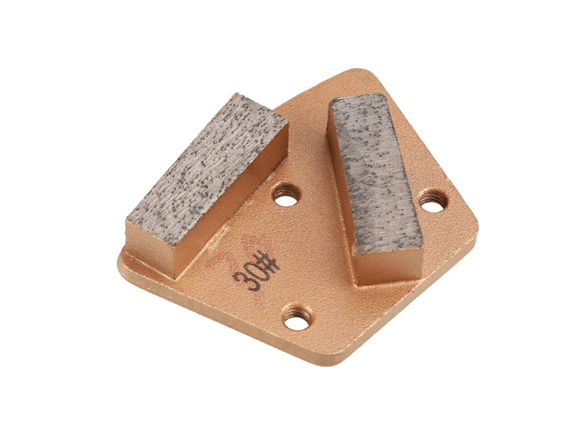 Disco Diamantado Trapezoidal Laxiscreed Para Betão, 30°, 3 Buracos, Dentes Retos, Ideal Para Rebarbação