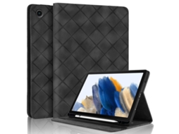 Capa Para Samsung Galaxy Tab A9+/a11+ Com Relevo Em Losango