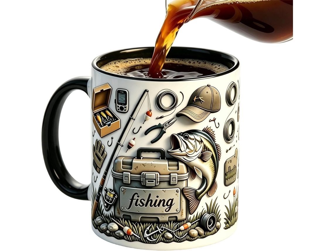 Caneca De Cerâmica Com Tema De Pêssego