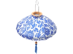 Lanterna De Seda Vietnamita De 30 Cm, À Prova D'água, Para Decoração Externa, Para Pendurar No Ano Novo Chinês.