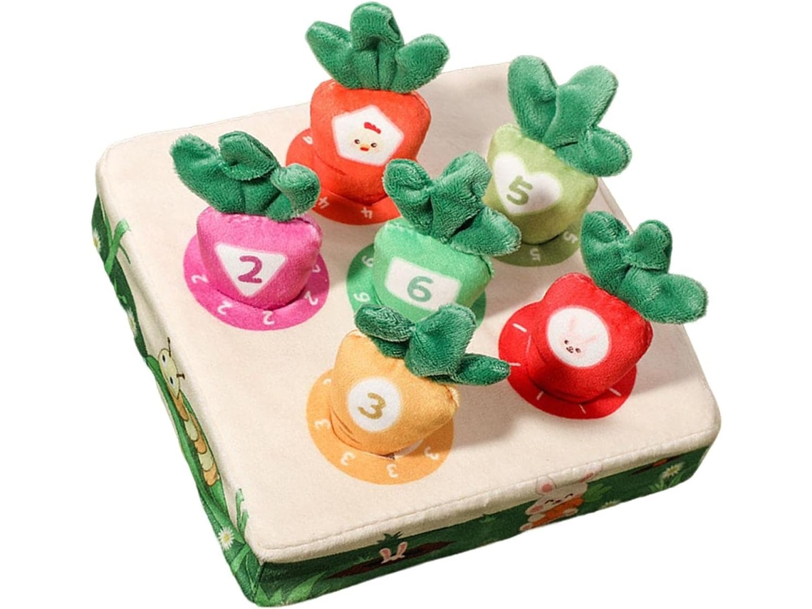 Brinquedo De Cenoura Cães - Uso Prático E Funcional