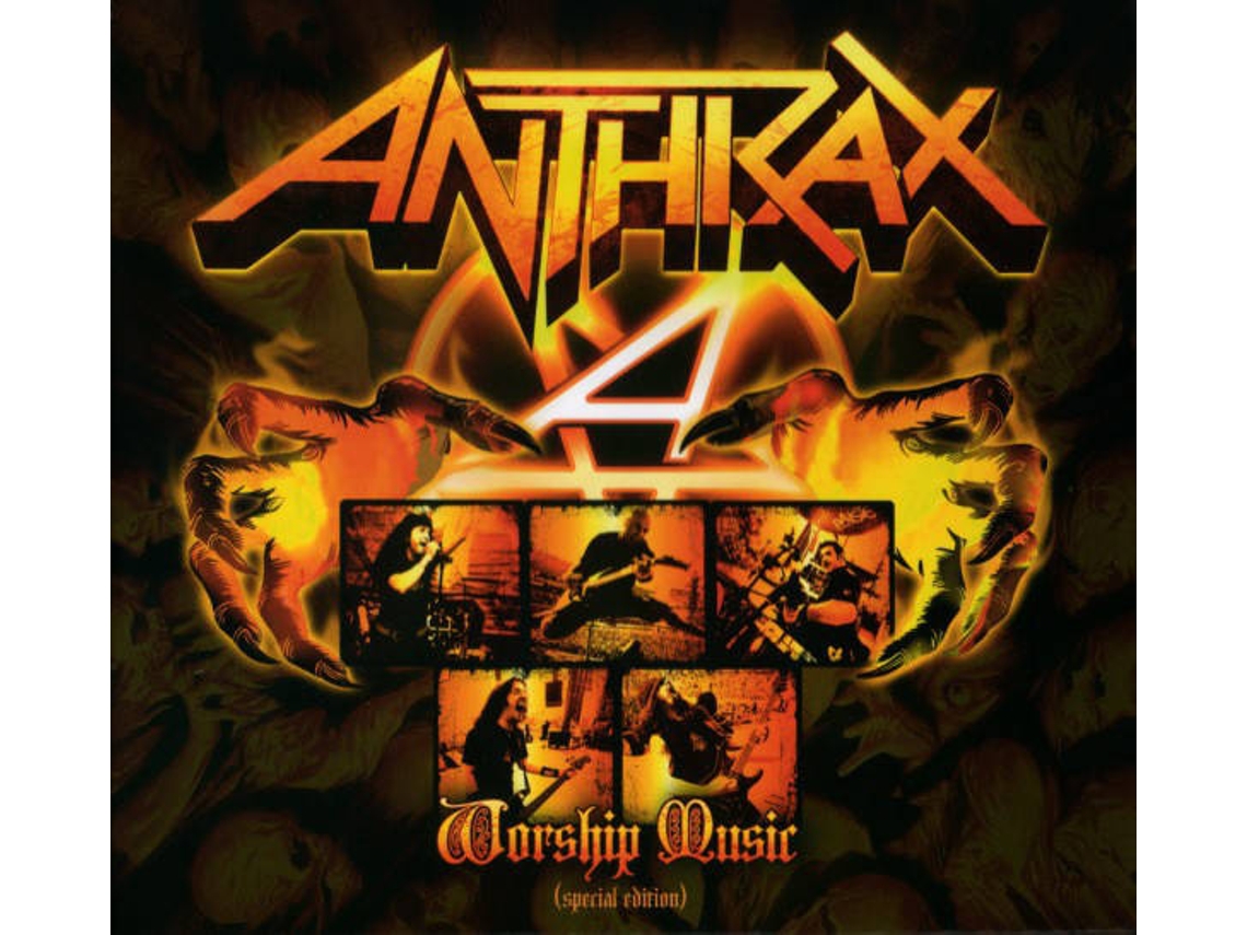 CD Anthrax - Worship Music (2CDs)