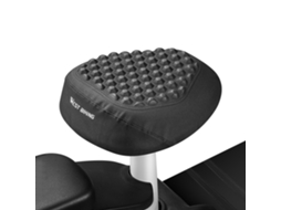 Capacete De Sela De Bicicleta Elétrica Confortável Antiaderente Impermeável Silicone E Couro Pu Respirável