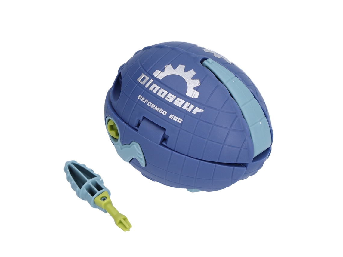 Mali brinquedo de Dinossauro Montável Diy Ovo de Dinossauro com Parafusos e Porcas Azul