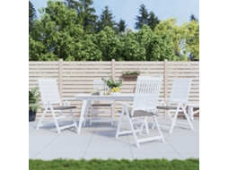 Vidaxl Almofadões P/ Cadeiras De Jardim 4 Pcs Tecido Oxford Cinza