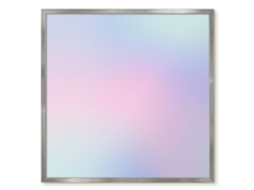 Quadro de parede magnético verde Harmonia para escritório Espelharte (50x50 cm)