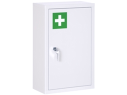 Armário de Remédios com 3 prateleiras branco BTFORUS