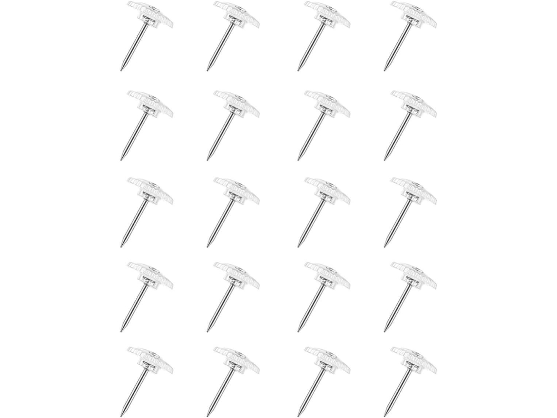 Conjunto De 200 Tachinhas Multifuncionais Cortiça Para Escola E Casa, Para Fixar Fotos E Avisos, Em Plástico E Ferro