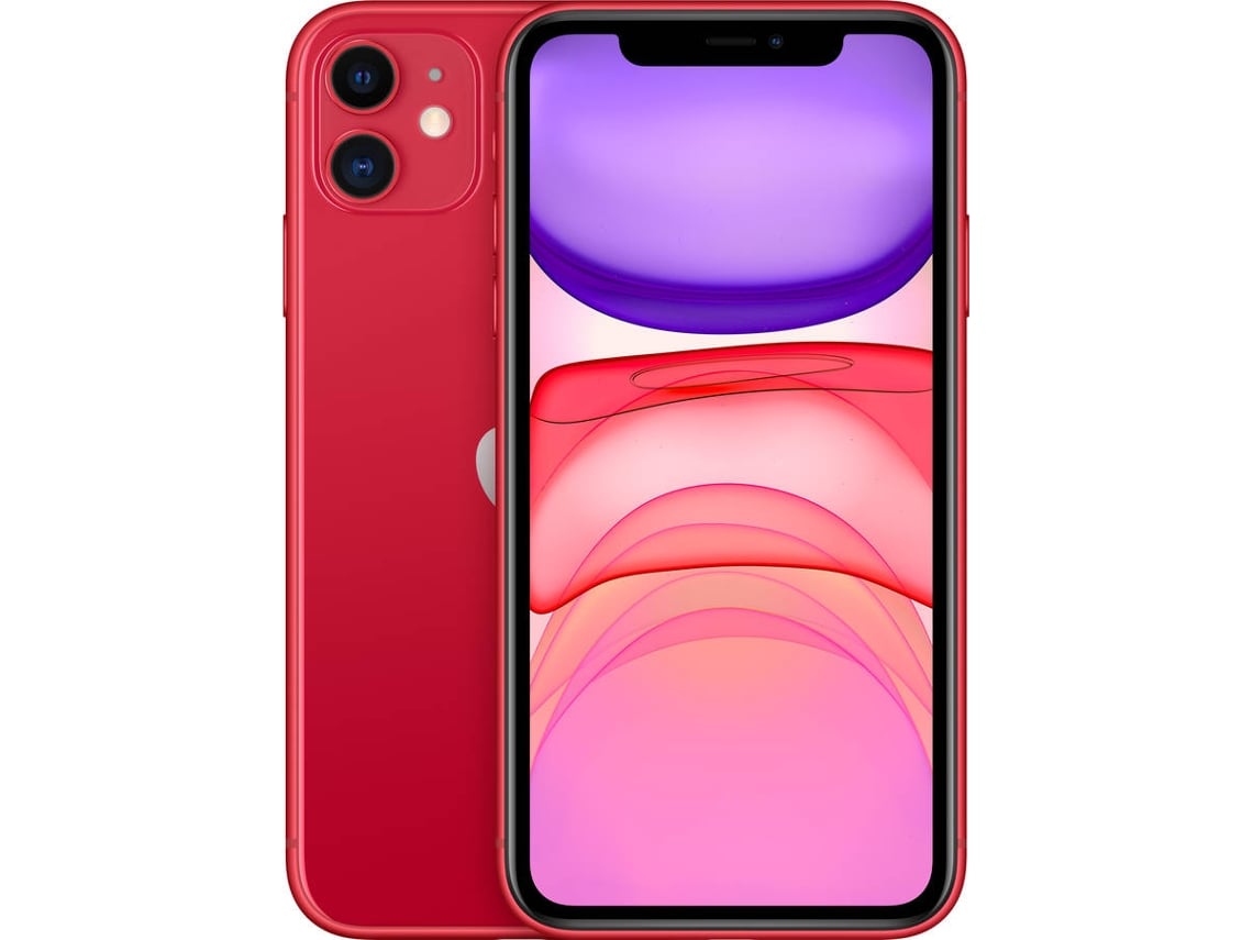 iPhone 11 APPLE (6.1'' - 64 GB - Vermelho)