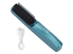 Pente De Alisamento De Cabelo Sem Fio Usb Portátil Com Ceramica Ptc E Bateria De Lítio 2600mah