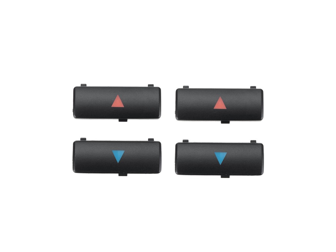 4 Peças de Capas para Botões do Painel de Controlo da Temperatura do Ar Condicionado Automóvel para X5 E39 E53 525i 530i 540i M5