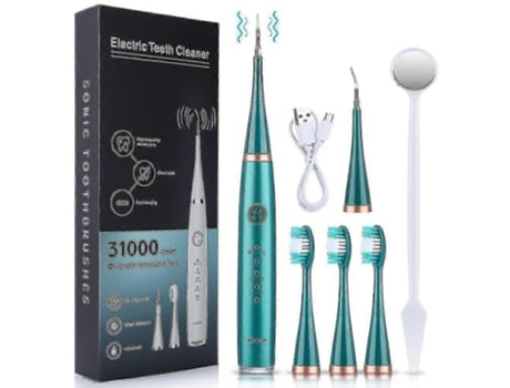 Limpador Dental Elétrico Ultrassônico (2023) Novo Uso Doméstico Remoção De Tártaro Dentes Amarelos Cuidados Orais Raspagem Clareamento Dental