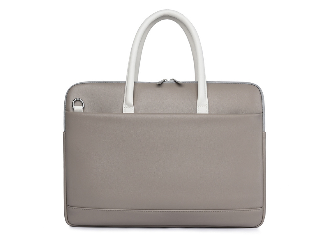 Bolsa cinza escuro para laptop, bolsa carteiro, pasta, pasta executiva, bolsa de ombro, Aquaforge 17,4 polegadas