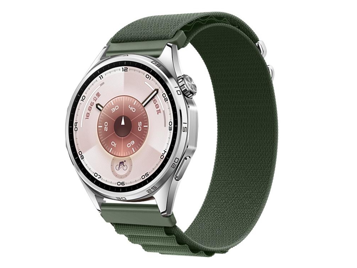 Bracelete para Huawei Watch Gt 6 Nylon Alpine Loop Verde XIAOMOYU (46mm)