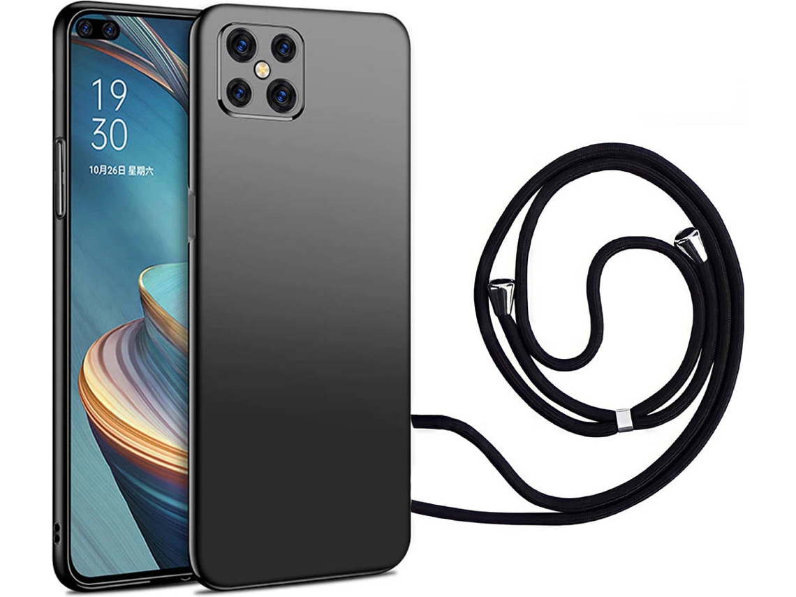 Capa Oppo Reno4 Z 5G Turtleshell com Fita Preto