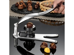 Abridor de Castanhas em Aço Inoxidável, Descascador de Castanhas, Design Ergonômico, Quebra-Castanhas Multifuncional