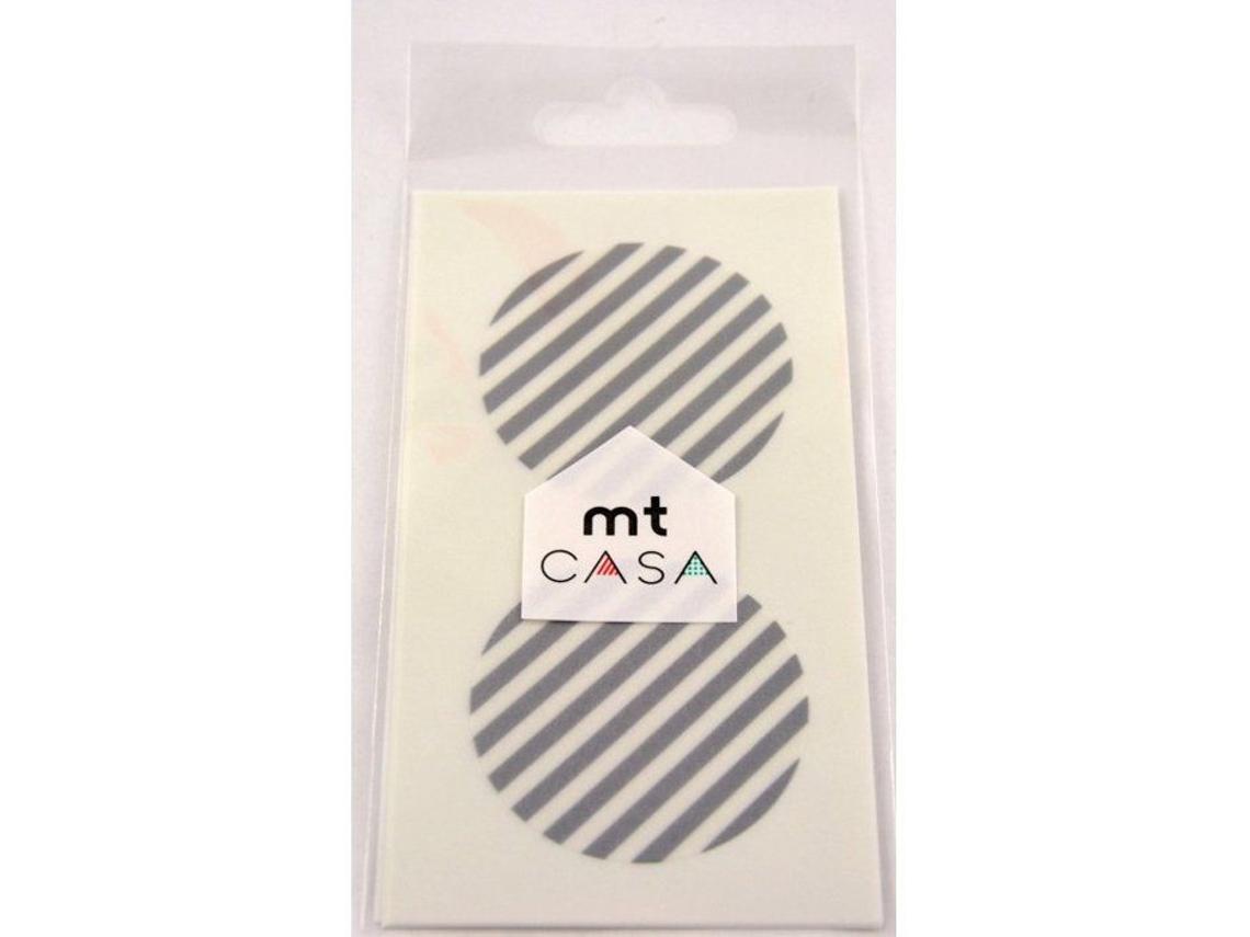 Fita Adesiva Washi, Seal, Adesivo Redondo E Washi, Listrado Prateado