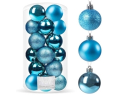 Conjunto de Bolas de Natal com 20 Peças