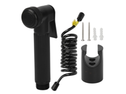 Conjunto De Bidet Portátil Com Mangueira De Mola De 2m Para Banheiro Com Pressão Ajustável E Design Ergonômico