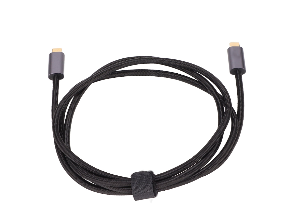 Cabo De Extensão Usb 3.2 Tipo C, 100 W, 20 Gbps, 8k, 60 Hz, Macho Para Macho, Adaptador Tipo C Para Escritório/estudo, 150 Cm Aquaforge