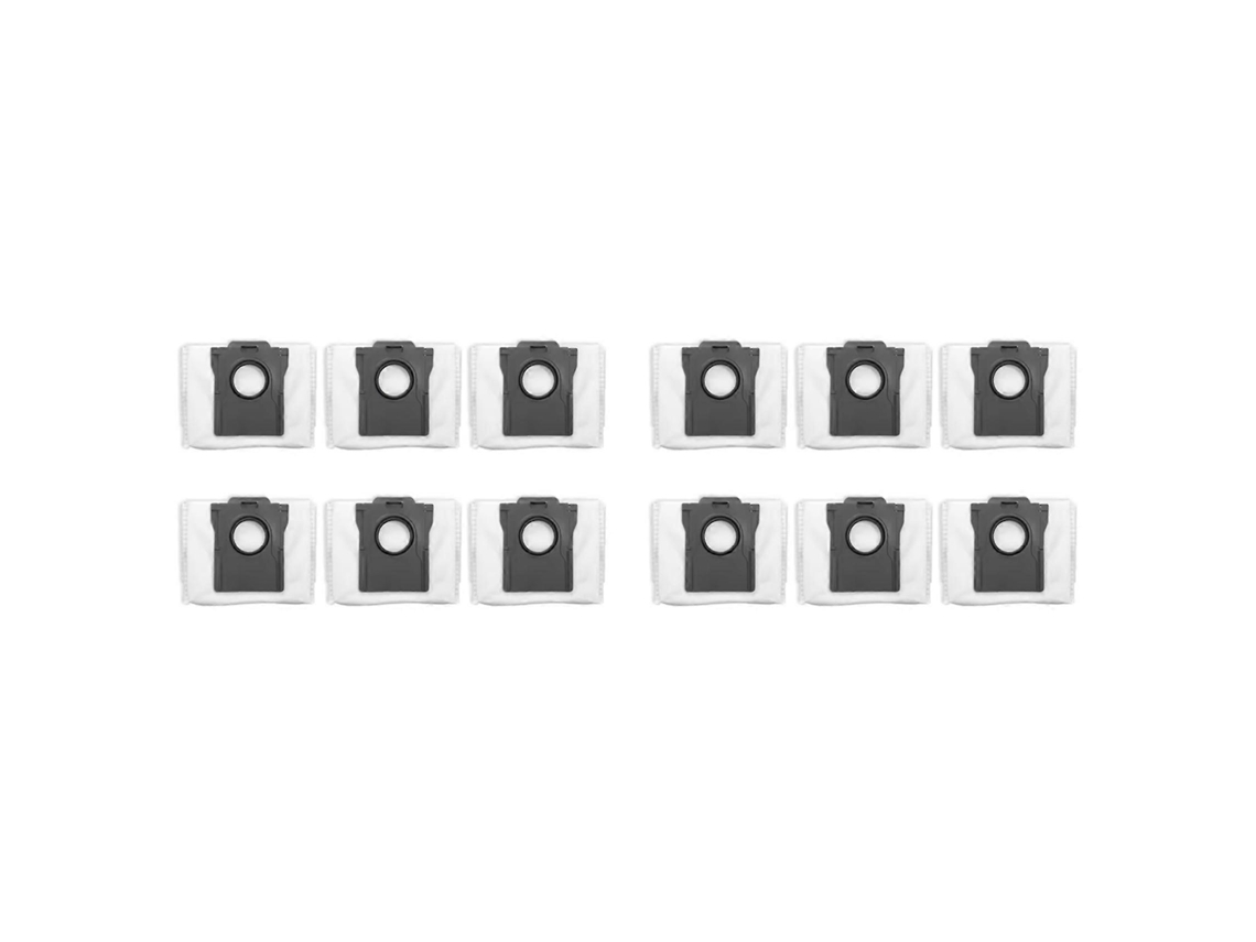 Conjunto De 12 Sacos De Pó Para Aspirador De Pó Dreame D20 Plus / Dreame D20 - Peças De Reposição_ozo