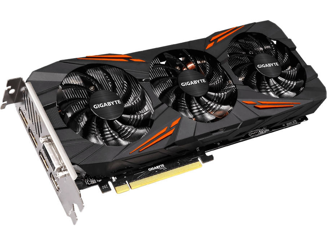 Placa Gráfica GIGABYTE GeForce GTX 1070 (NVIDIA - 8 GB GDDR5)