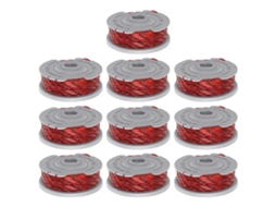 10 Unidades De Bobinas De Reposição Fly047 510747890 Para Bobinas De Fio Contour Power Plus Cordless
