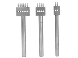 Ferramenta Perfurar Couro Diy 3 Peças