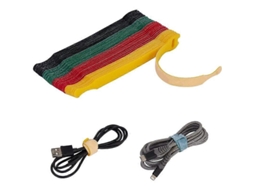 100 Cierres Reutilizables de Nylon Microfibra para Organizar Cables Y Cuerdas 15cm 4 Colores