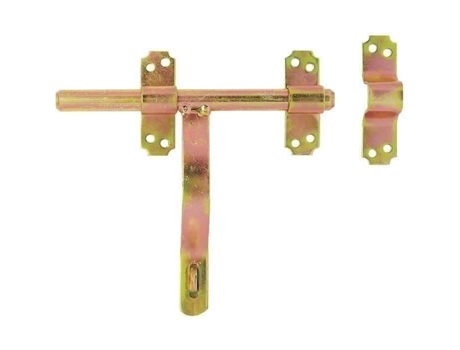 Fechadura Vervelle Afbat 16 Mm Aço Niquelado Amarelo