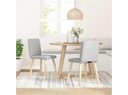 Maison Exclusive - Cadeiras De Jantar 2 Pcs Tecido Cinza Nuvem