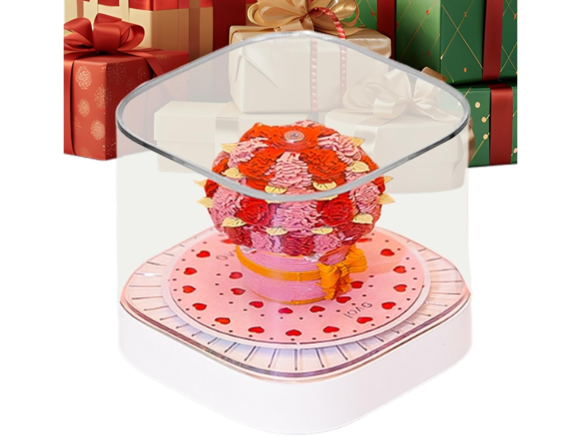 Calendário De Mesa 3d– Artístico Esculpido Em Papel, Planejador 3d Faça Você Mesmo, De De Natal| Decoração