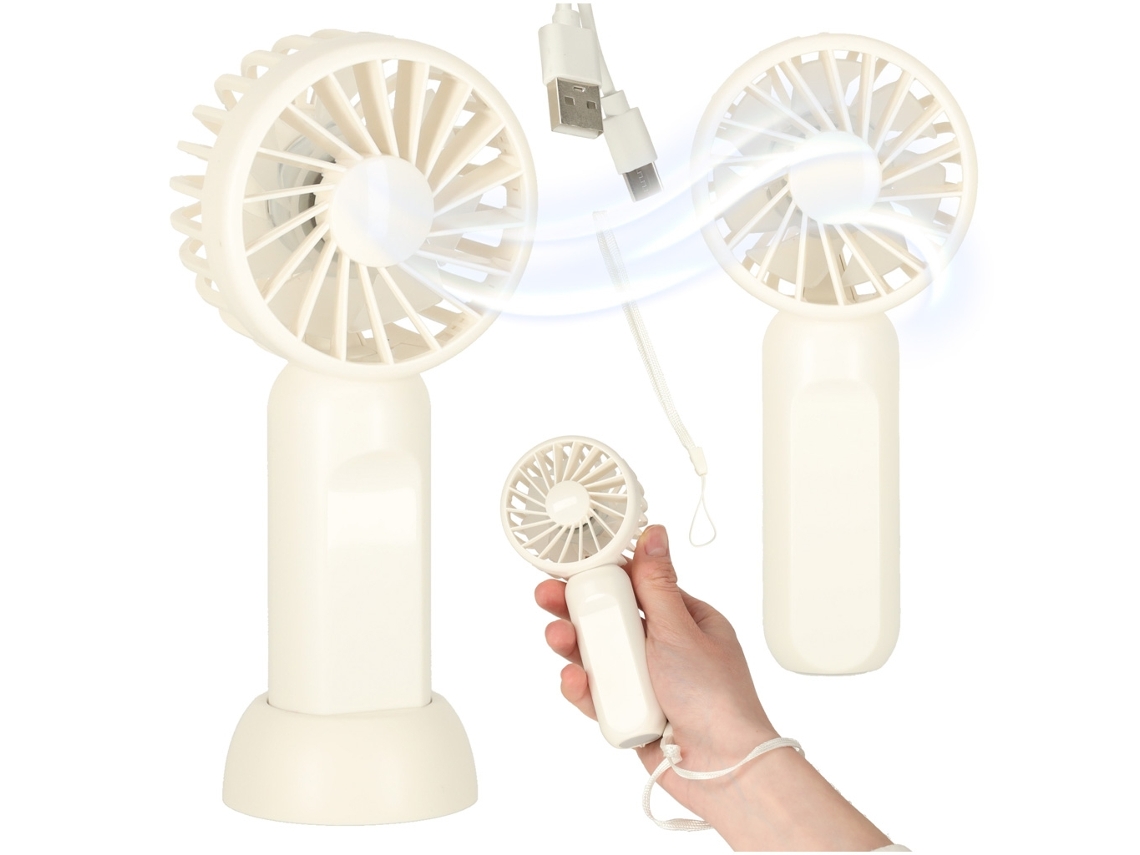 Mini Ventilador De Mão Usb 13, 8 Cm