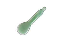 Ferramenta De Massagem Gua Sha Facial De Jade Natural Anti-idade Rejuvenescedora Anti-rugas