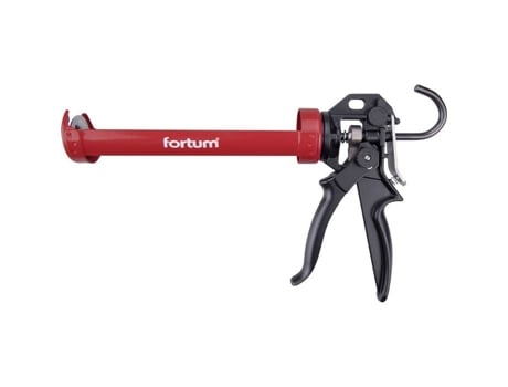 Pistola de Extrusão Profissional com Interruptor para Dosagem e Ré Marcha, 225mm/310ml, 4770822 Fortum