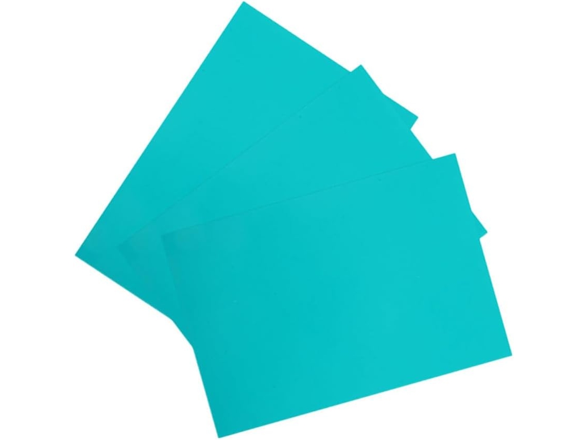 Placa De Gravação Em Pvc Verde, Conjunto De 3 Peças, Para Meninos E Meninas Iniciantes | Folhas