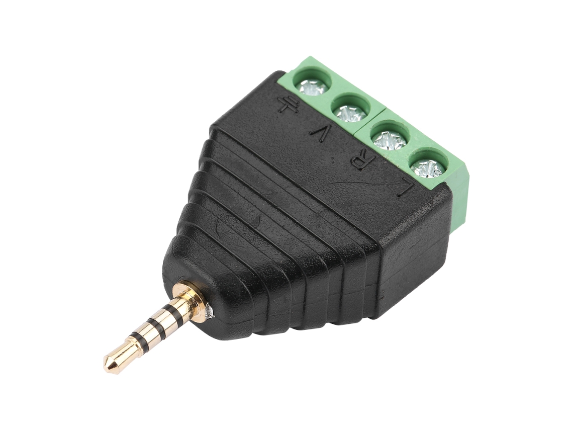 Adaptador Plug 2.5mm 4pole Para Terminal Av