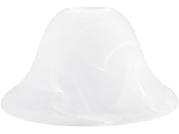 Luminária de Teto de Vidro de Peça Única, Soquete E27, Design Elegante e Instalação. SFUSHOS