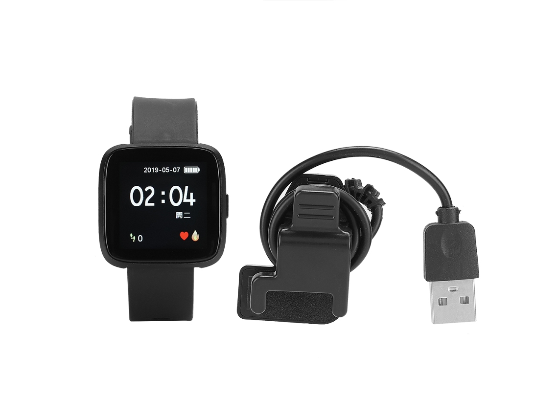 Pulseira Inteligente EOOCOO com monitor de frequência cardíaca e sono
